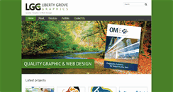 Desktop Screenshot of libertygrovegraphics.com